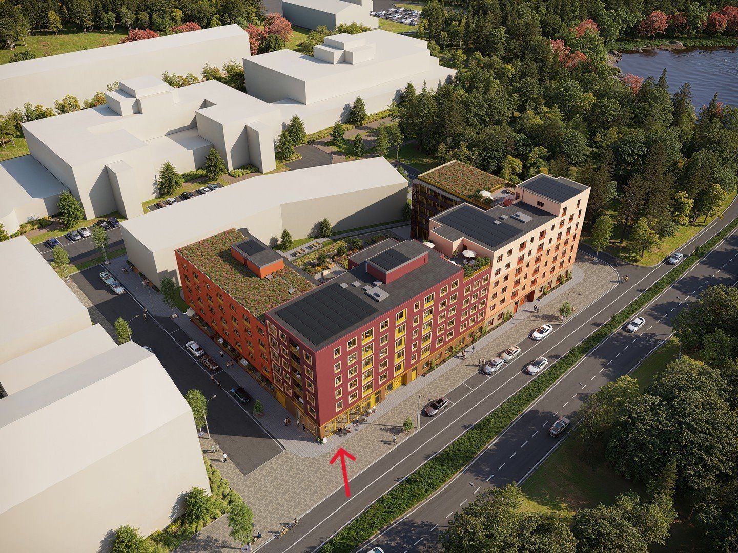 Områdesbild ovanifrån