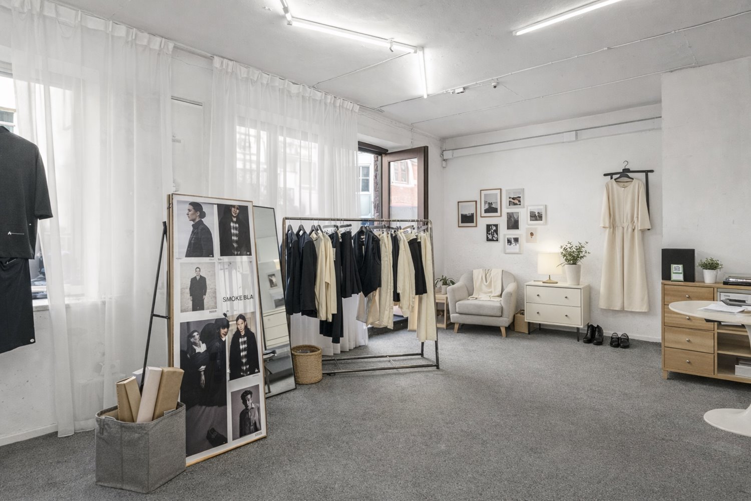 Rymlig butiksyta med flexibel planlösning och kreativ atmosfär