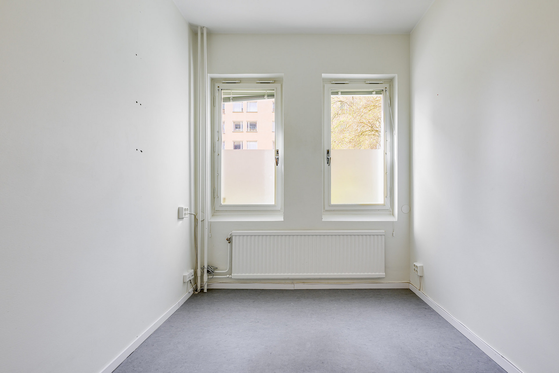 Entré in till lokalen