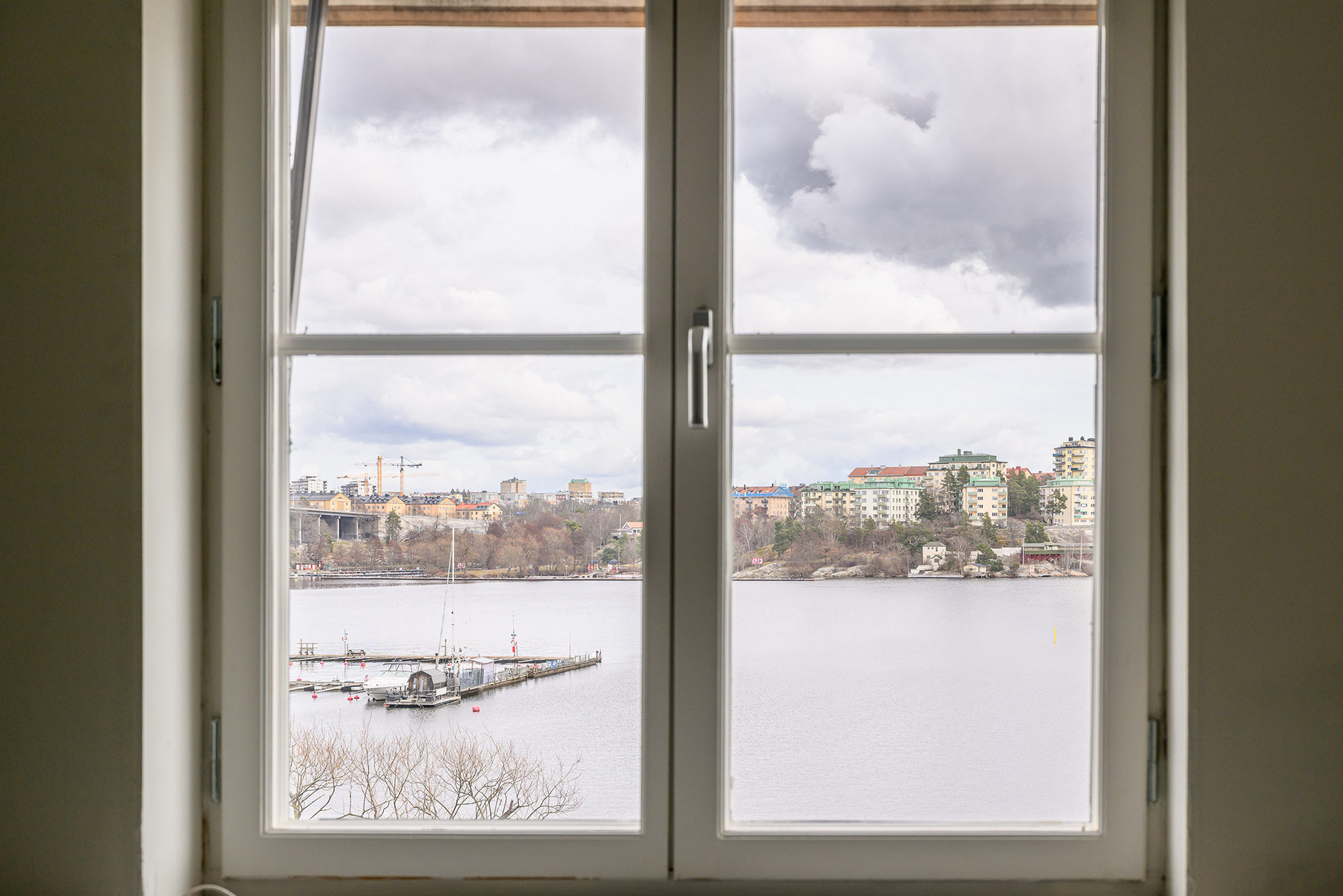 Utsikt över mälaren
